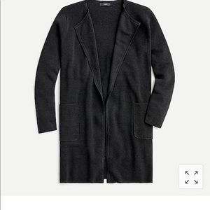 Jcrew Women’s Cardigan Linen Blend in Black